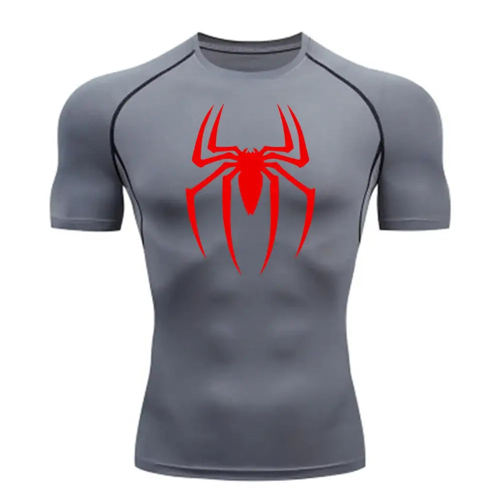 t-shirt compression Spider-Man