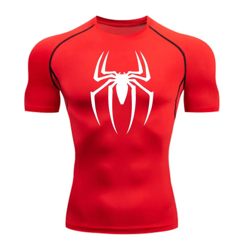 t-shirt compression Spider-Man