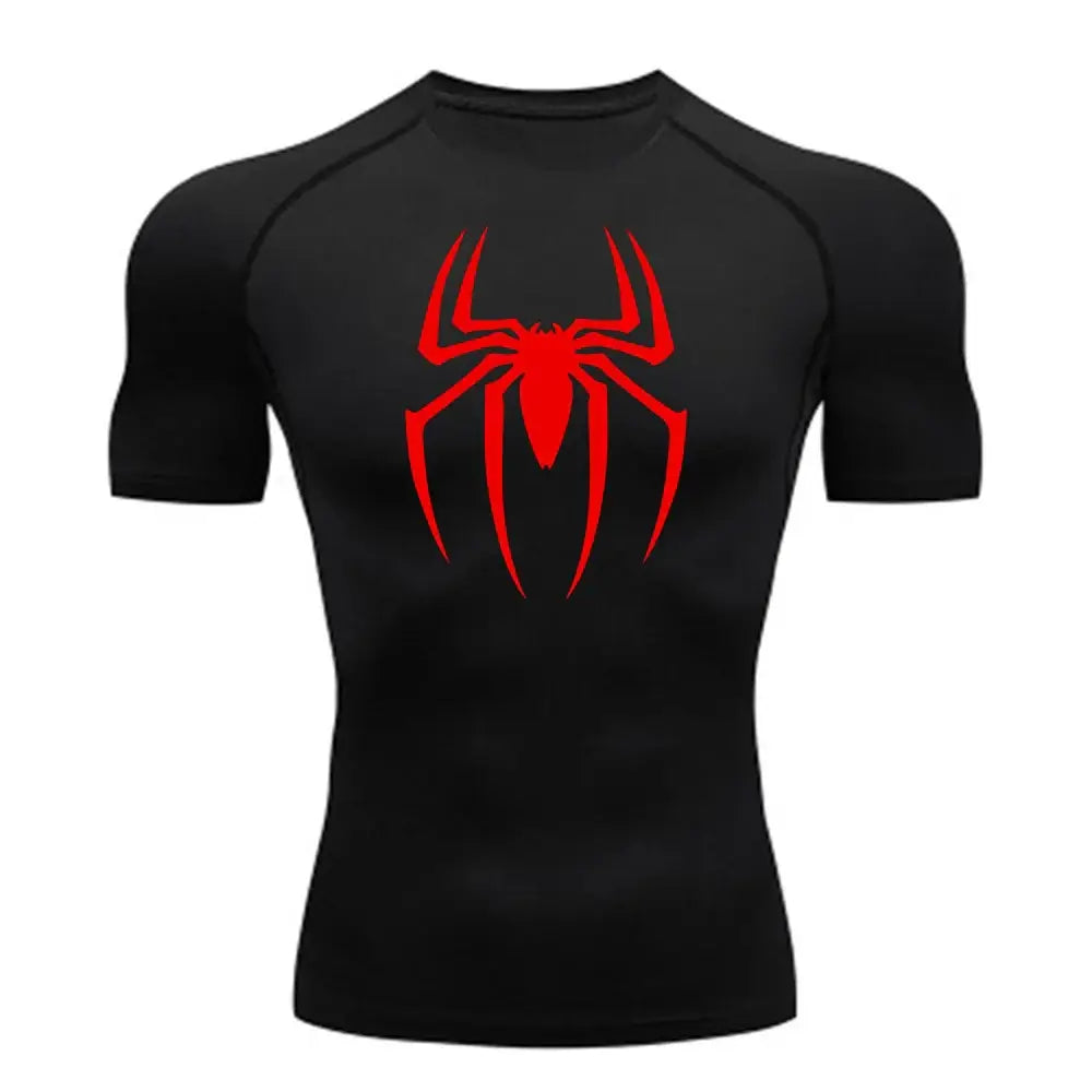 t-shirt compression Spider-Man