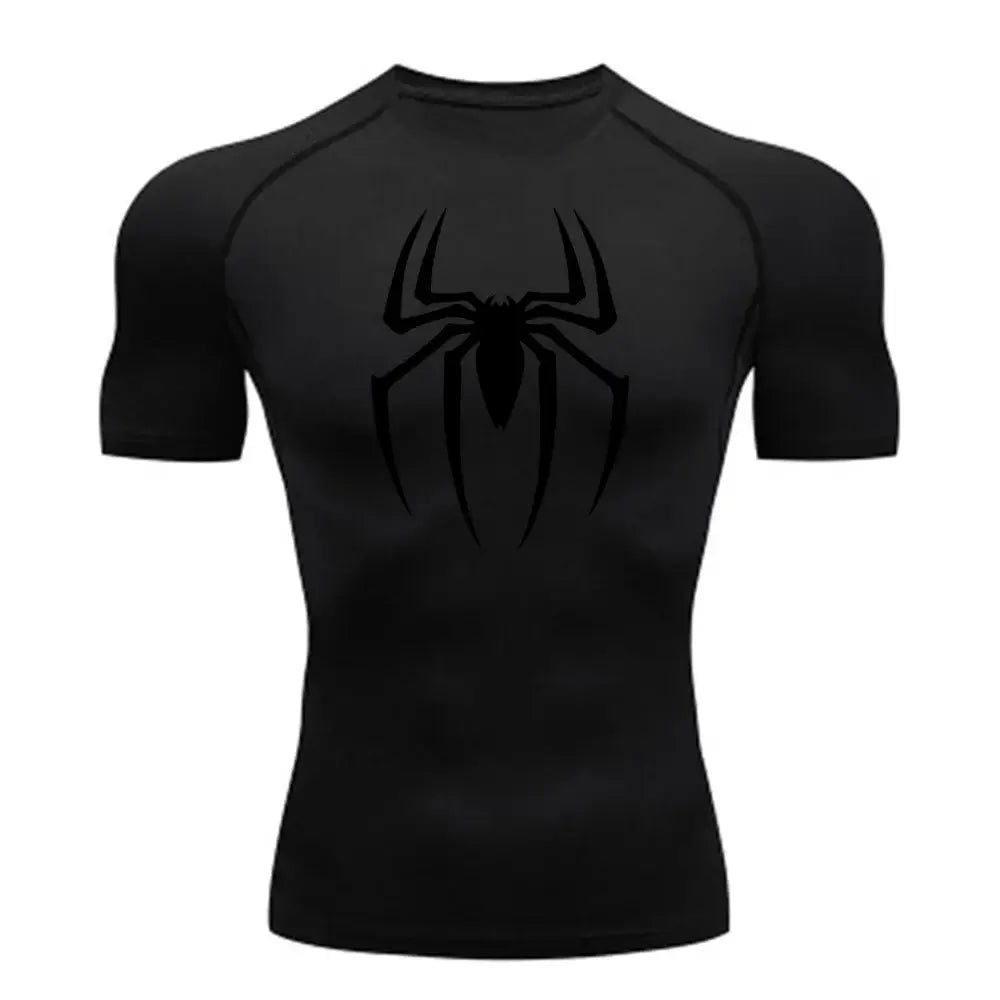 t-shirt compression Spider-Man