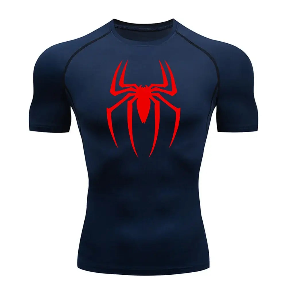 t-shirt compression Spider-Man