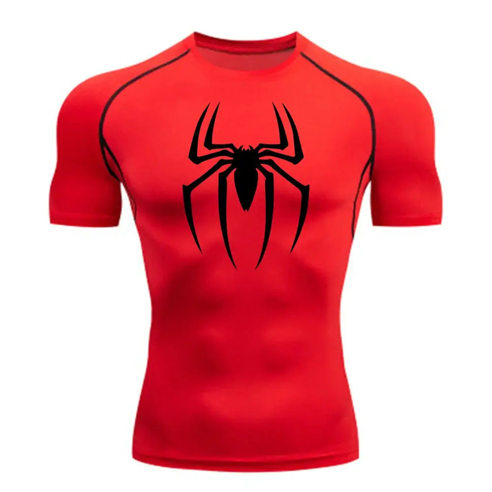 t-shirt compression Spider-Man