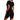 Combinaison sauna thermique noire NaRsKo pour femme, idéale pour le fitness et la sudation pendant l'entraînement.